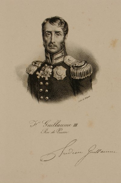 Frederic William III, King of Prussia by Francois Seraphin Delpech